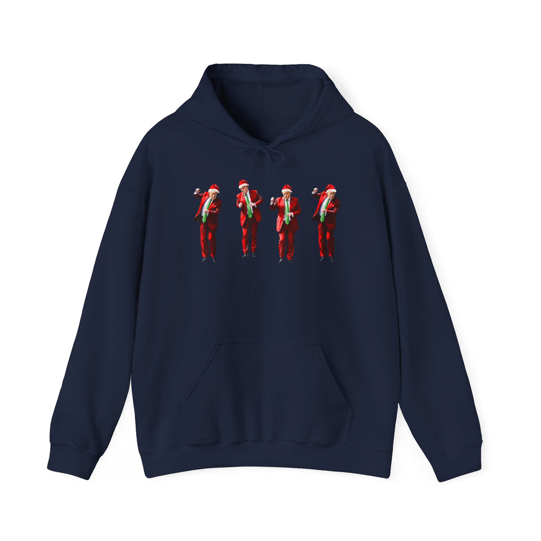 Trump Dancing Santa Unisex Hoodie