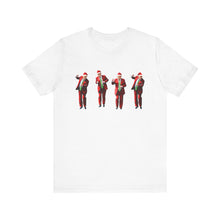 Load image into Gallery viewer, Trump Dancing Santa Premium Unisex T-Shirt
