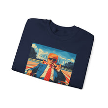 Load image into Gallery viewer, Trump Badass Unisex Crewneck Sweatshirt
