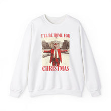 Load image into Gallery viewer, I&#39;ll Be Home for Christmas Unisex Crewneck Sweatshirt
