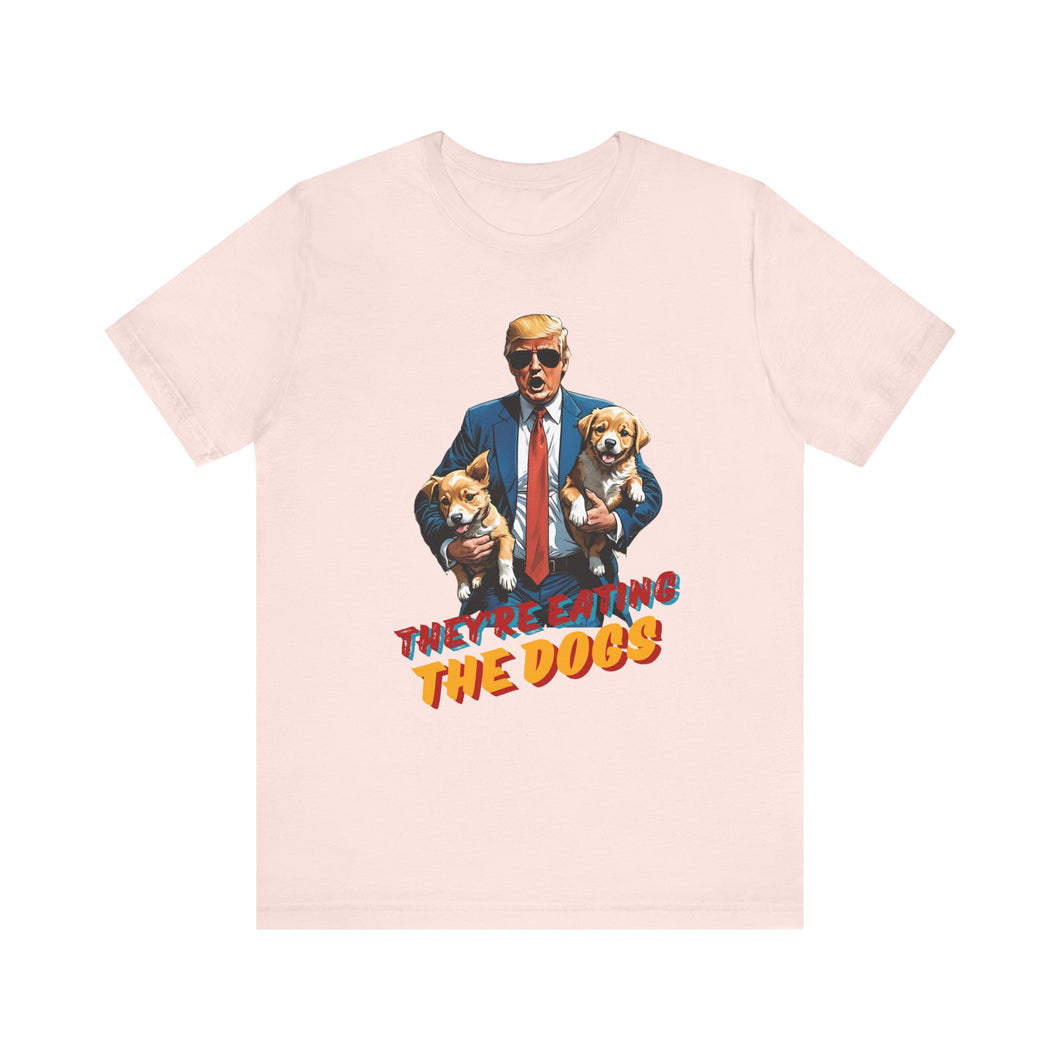 They're Eating the Dogs Premium Unisex T-Shirt