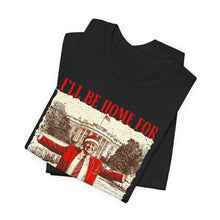 Load image into Gallery viewer, I&#39;ll Be Home for Christmas Premium Unisex T-Shirt
