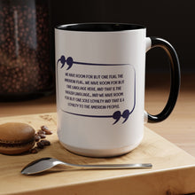 Load image into Gallery viewer, Teddy Roosevelt Black Accent Mug
