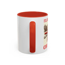 Load image into Gallery viewer, I&#39;ll Be Home for Christmas Accent Coffee Mug
