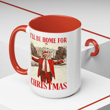 Load image into Gallery viewer, I&#39;ll Be Home for Christmas Accent Coffee Mug
