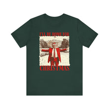 Load image into Gallery viewer, I&#39;ll Be Home for Christmas Premium Unisex T-Shirt
