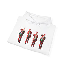 Load image into Gallery viewer, Trump Dancing Santa Unisex Hoodie
