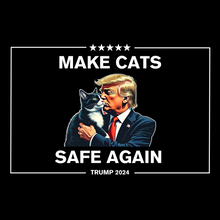 Load image into Gallery viewer, Make Cats Safe Again Black Mug
