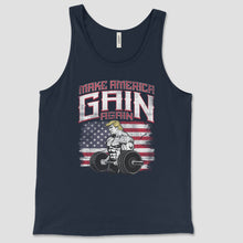 Load image into Gallery viewer, Make America Gain Again Premium Unisex Tank Top
