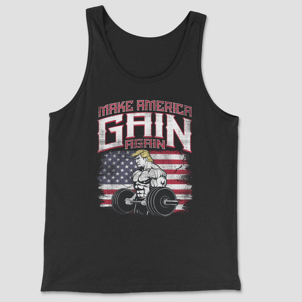 Make America Gain Again Premium Unisex Tank Top