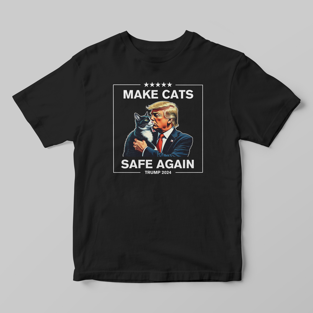 Make Cats Safe Again Premium Unisex T-Shirt