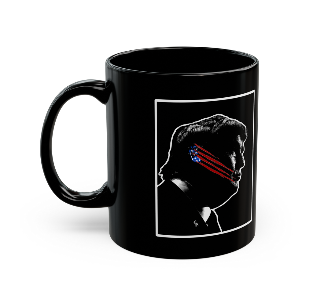 Trump Iconic Black Mug