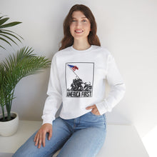 Load image into Gallery viewer, America First Unisex Crewneck Sweatshirt
