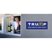 Load image into Gallery viewer, TruMp McDonald&#39;s White Ceramic Mug
