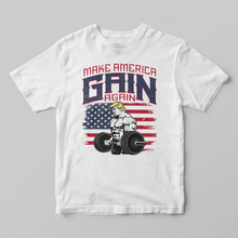 Load image into Gallery viewer, Make America Gain Again Premium Unisex T-Shirt
