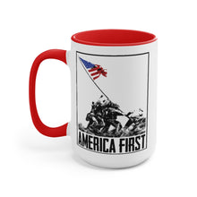 Load image into Gallery viewer, America First Accent Mug
