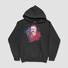 Load image into Gallery viewer, Teddy Roosevelt Unisex Hoodie
