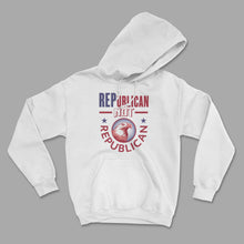 Load image into Gallery viewer, REPublican Not Republican Unisex Hoodie
