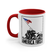 Load image into Gallery viewer, America First Accent Mug
